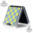 Neon Checkered Galaxy Z Flip6 Clear Case